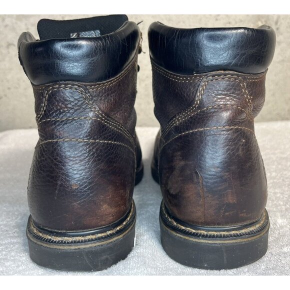 RED WING Irish Setter Work Boots Sz 12 E2 Farmington Brown Leather 83603 Lace Up - Picture 10 of 10